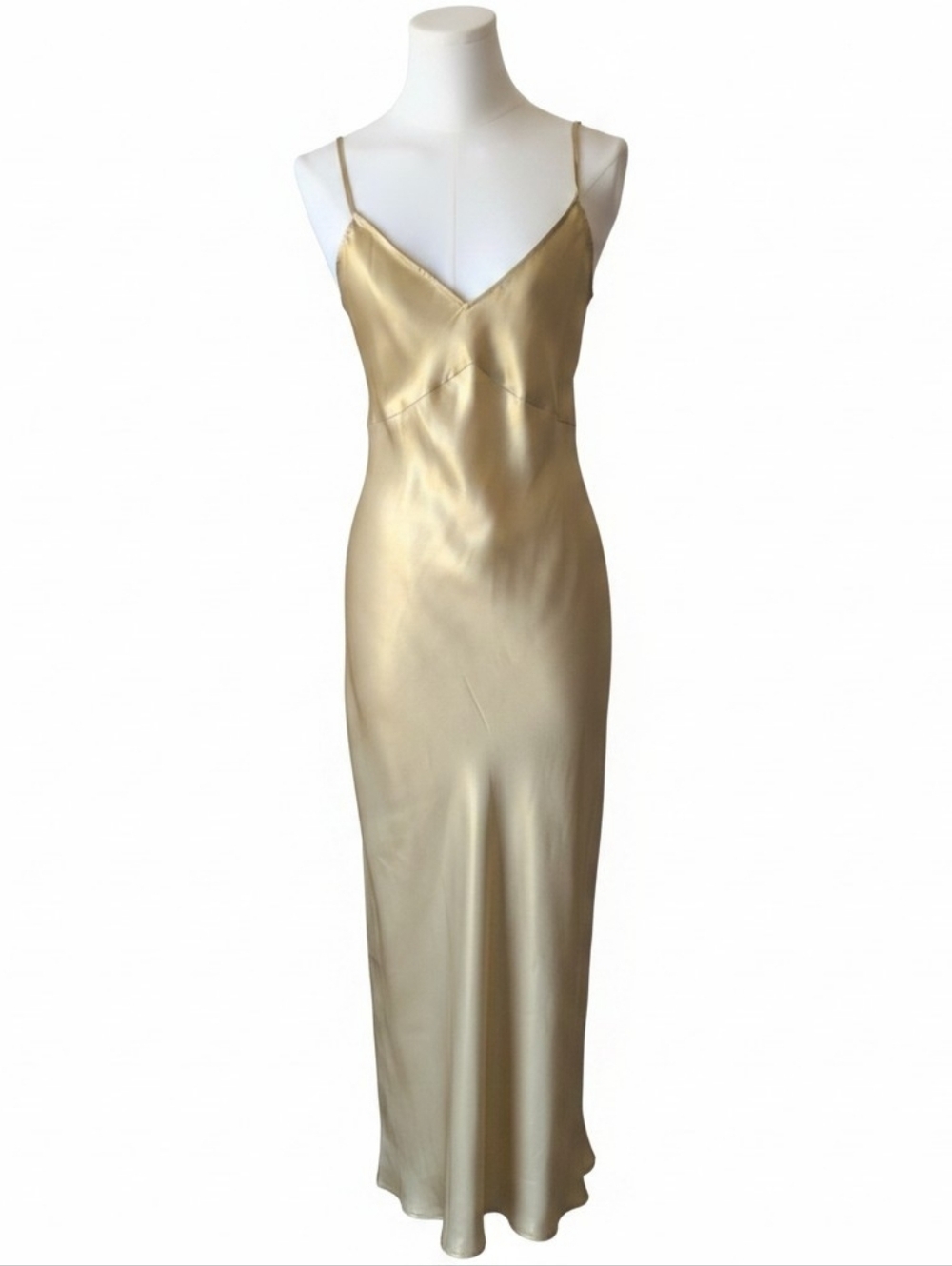 Free People Satin Slip Maxi Dress